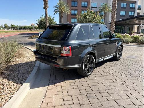 Black 2012 Land Rover Range Rover Sport HSE