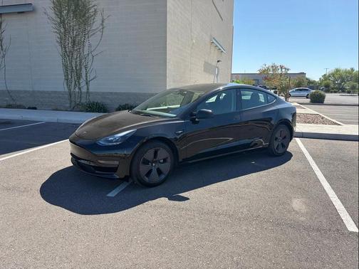 Solid Black 2023 Tesla Model 3 Standard Range