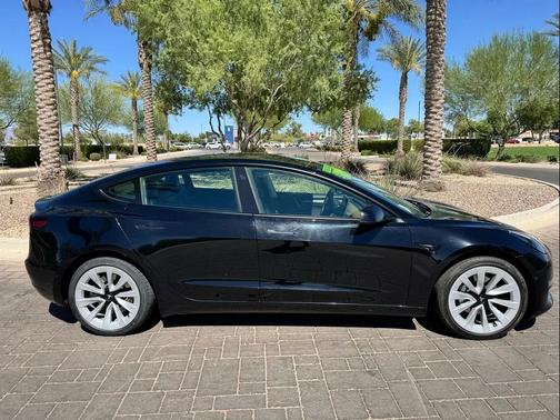 Solid Black 2022 Tesla Model 3 Standard Range