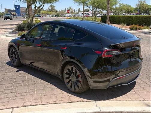 Solid Black 2021 Tesla Model Y Performance Dual Motor All-Wheel Drive