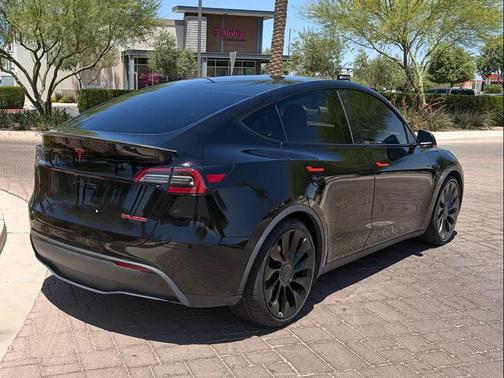 Solid Black 2021 Tesla Model Y Performance Dual Motor All-Wheel Drive