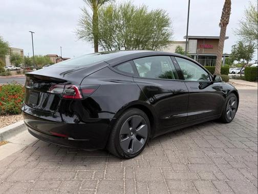 Solid Black 2022 Tesla Model 3 Standard Range