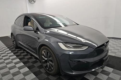 Silver 2022 Tesla Model X Dual Motor All-Wheel Drive