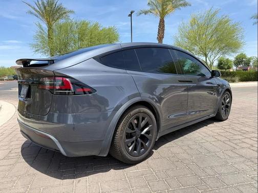 Midnight Silver Metallic 2022 Tesla Model X Dual Motor All-Wheel Drive