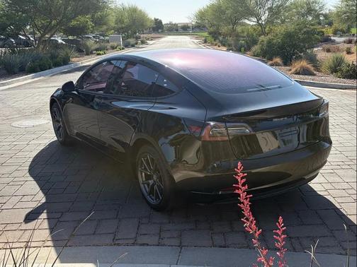 Black 2018 Tesla Model 3 Mid Range