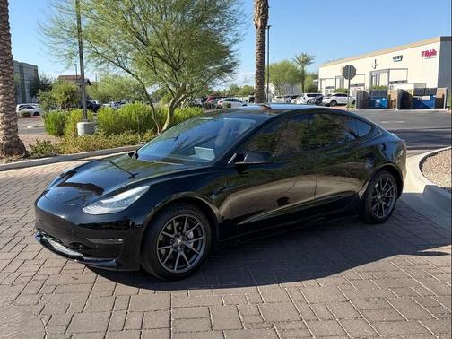 Black 2018 Tesla Model 3 Mid Range