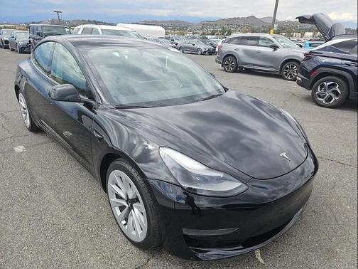 Solid Black 2022 Tesla Model 3 Standard Range