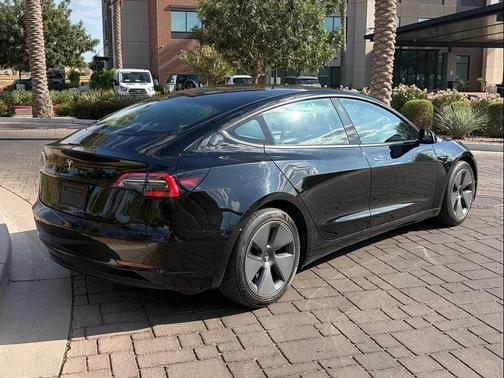 Solid Black 2022 Tesla Model 3 Standard Range