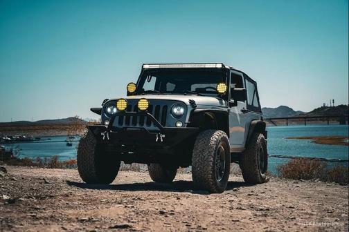 Silver 2007 Jeep Wrangler X