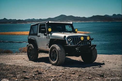 Silver 2007 Jeep Wrangler X