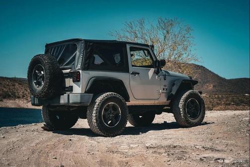 Silver 2007 Jeep Wrangler X