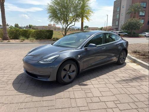 Midnight Silver Metallic 2020 Tesla Model 3 Standard Range Plus