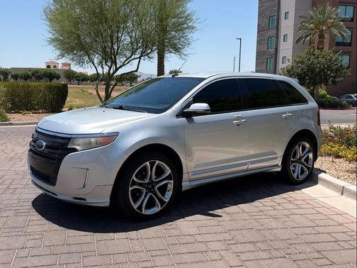 Ingot Silver Metallic 2013 Ford Edge Sport
