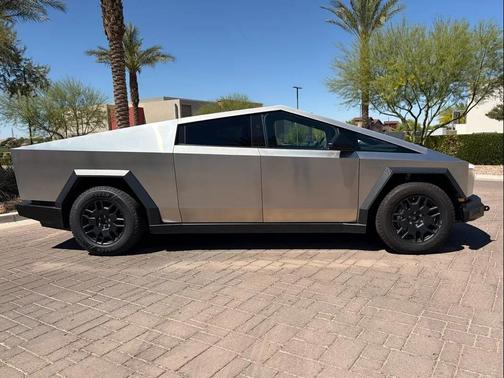 Stainless Steel 2024 Tesla Cybertruck All-Wheel Drive
