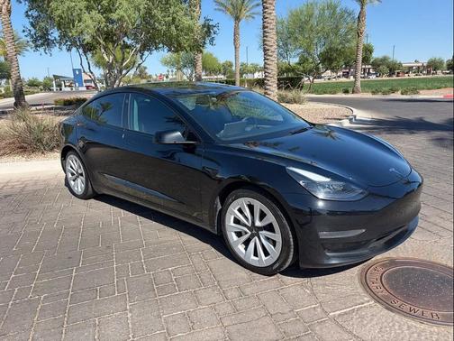 Solid Black 2023 Tesla Model 3 Standard Range