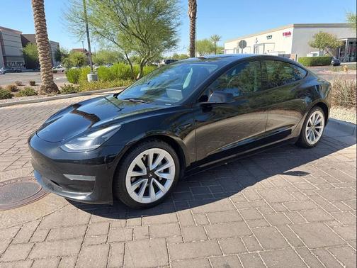 Solid Black 2023 Tesla Model 3 Standard Range