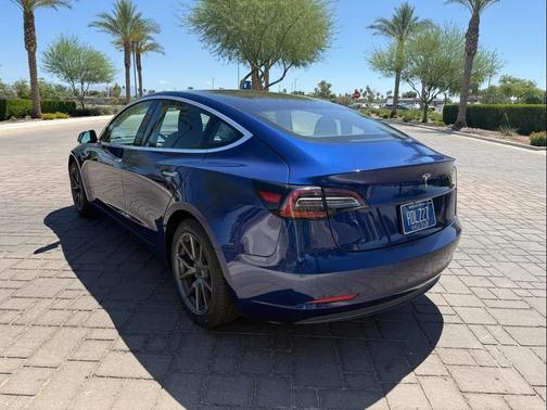Deep Blue Metallic 2018 Tesla Model 3 Mid Range