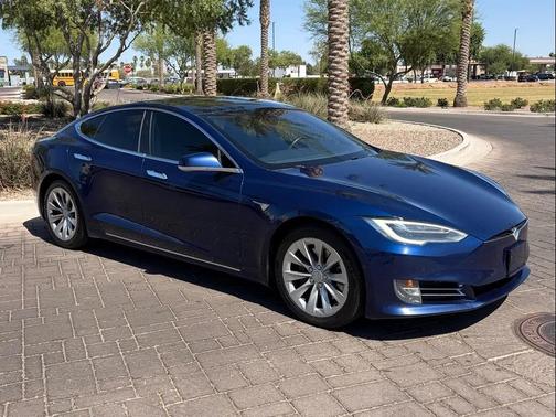 Deep Blue Metallic 2018 Tesla Model S 75D
