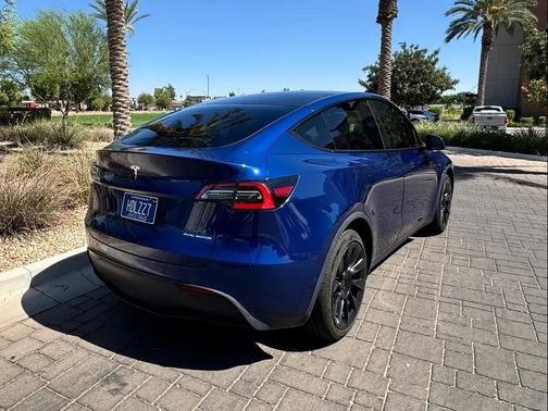 Deep Blue Metallic 2021 Tesla Model Y Long Range Dual Motor All-Wheel Drive