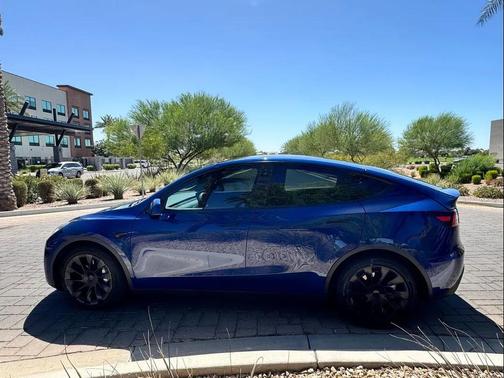 Deep Blue Metallic 2021 Tesla Model Y Long Range Dual Motor All-Wheel Drive