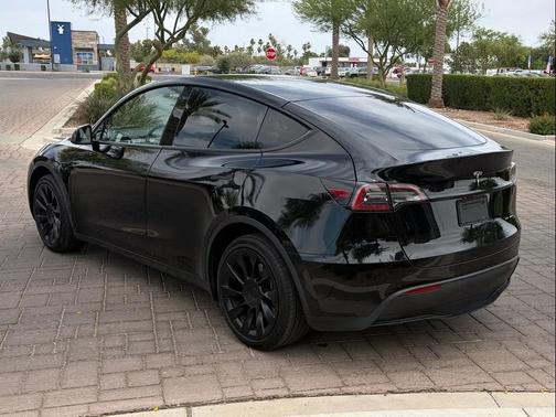 Solid Black 2022 Tesla Model Y Long Range Dual Motor All-Wheel Drive