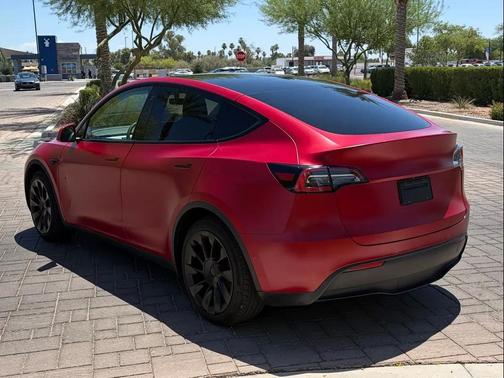 Red Multi-Coat 2021 Tesla Model Y Long Range Dual Motor All-Wheel Drive