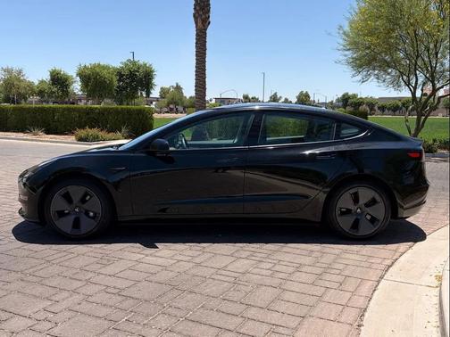 Solid Black 2023 Tesla Model 3 Standard Range