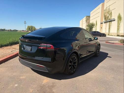 Solid Black 2022 Tesla Model X Dual Motor All-Wheel Drive