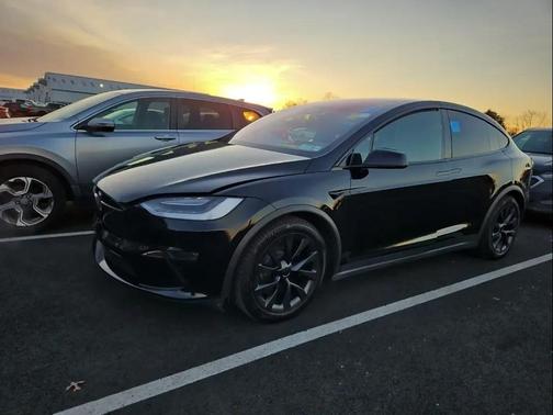 Solid Black 2022 Tesla Model X Dual Motor All-Wheel Drive