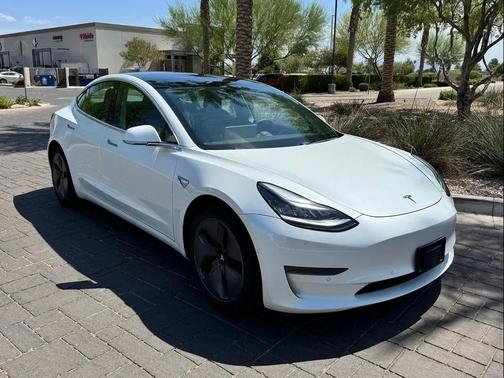 Pearl White Multi-Coat 2020 Tesla Model 3 Standard Range Plus