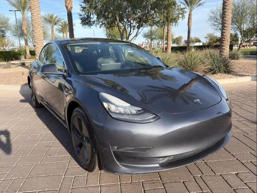 Silver 2018 Tesla Model 3 Long Range