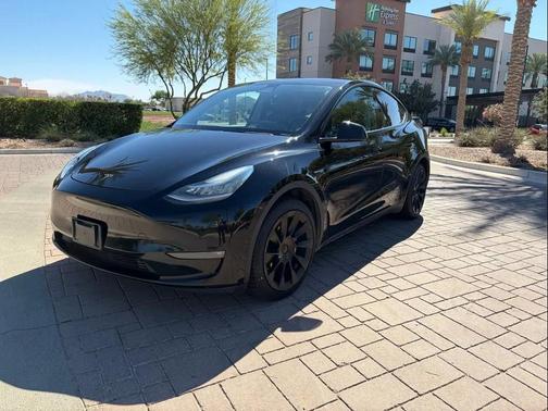 Solid Black 2021 Tesla Model Y Long Range Dual Motor All-Wheel Drive