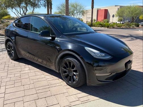 Solid Black 2021 Tesla Model Y Long Range Dual Motor All-Wheel Drive