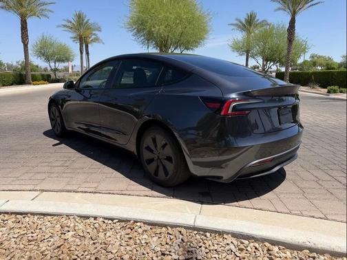 Stealth Grey 2025 Tesla Model 3 Long Range