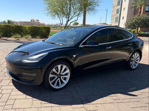Black 2018 Tesla Model 3 Mid Range