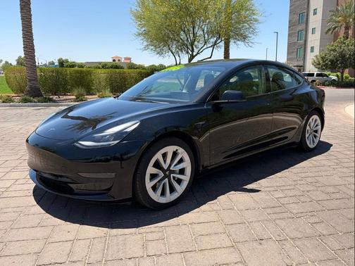 Solid Black 2022 Tesla Model 3 Standard Range