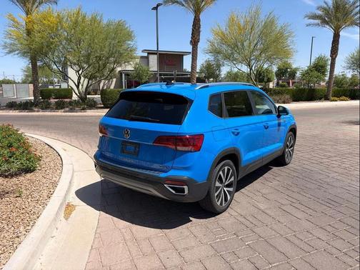 Blue 2023 Volkswagen Taos 1.5T SE