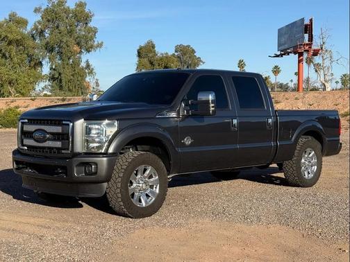 Magnetic Metallic 2015 Ford F-250 Lariat Truck