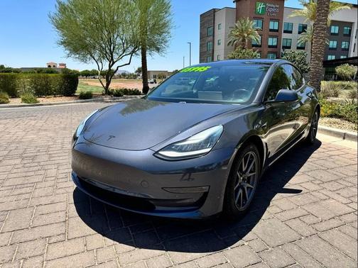Silver 2018 Tesla Model 3 Long Range