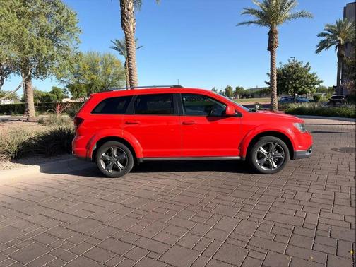 Blood Orange Clearcoat 2018 Dodge Journey Crossroad