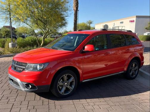 Blood Orange Clearcoat 2018 Dodge Journey Crossroad