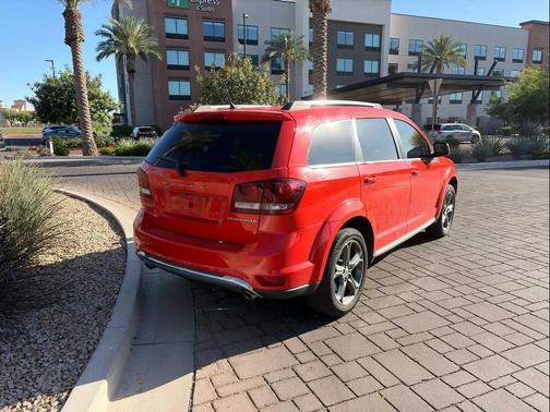 Blood Orange Clearcoat 2018 Dodge Journey Crossroad