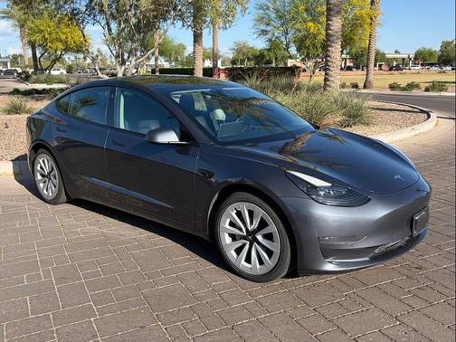 Midnight Silver Metallic 2022 Tesla Model 3 Standard Range