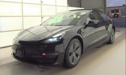 Solid Black 2023 Tesla Model 3 Standard Range