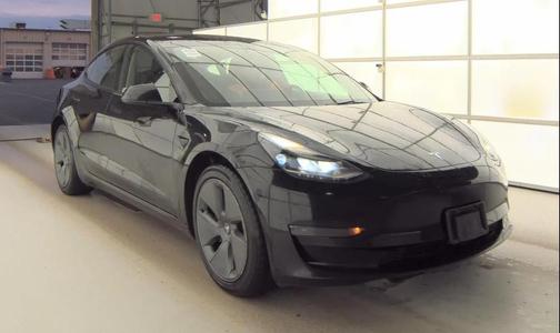 Solid Black 2023 Tesla Model 3 Standard Range