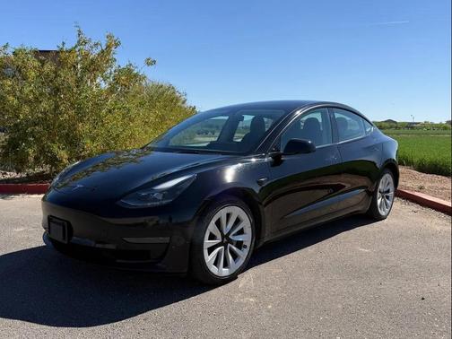 Solid Black 2023 Tesla Model 3 Standard Range