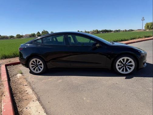 Solid Black 2023 Tesla Model 3 Standard Range