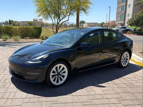 Solid Black 2022 Tesla Model 3 Standard Range