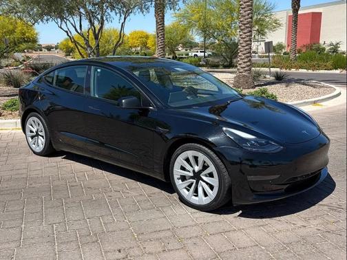 Solid Black 2022 Tesla Model 3 Standard Range