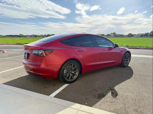Red Multi-Coat 2022 Tesla Model 3 Long Range